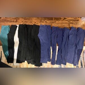 15 piece bundle of girls Cat & Jack Leggings - all size XL.  No returns.